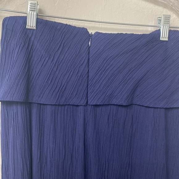 MM. LAFLEUR Montgomery skirt pleat jersey Aegean blue size 4. NWT. - Picture 10 of 12
